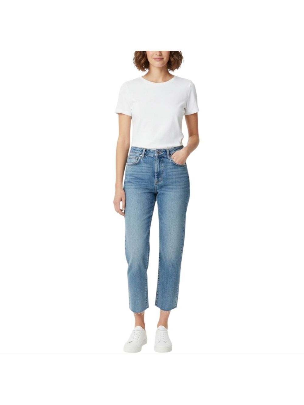 GARAGE Jambe Wide Leg Light Denim Jeans Size 25